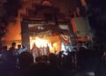 आमोदयातील भीषण आगीत सुमारे ५७ लाखांचे मोठे नुकसान