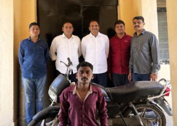 दुचाकी चोरट्याला एमआयडीसी पोलिसांच्या पथकाकडून अटक