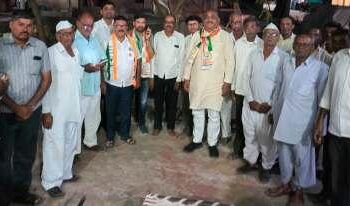 पाचोरा तालुक्यात संजय वाघ यांच्या नेतृत्वात महाविकास आघाडीचा प्रचार