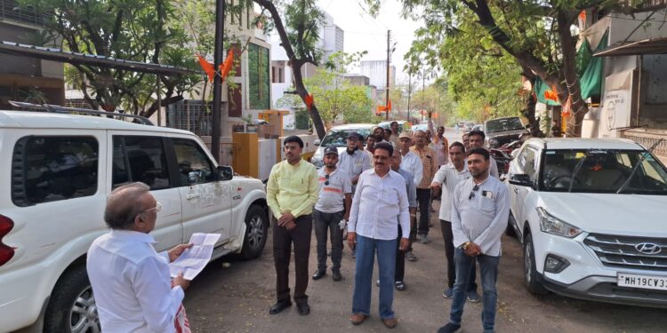 सहकुटुंब मतदान करण्याची व्यापारी बांधवांची प्रतिज्ञा