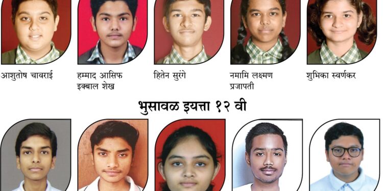 भुसावळच्या डॉ. उल्हास पाटील इंग्लिश मीडियम स्कूलचा १०० टक्के निकाल  