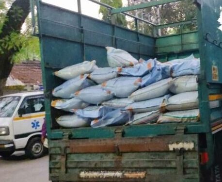 चोरीस गेलेल्या खतांच्या गोण्यांसह संशयित आरोपीला अटक