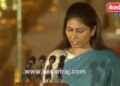 “मी रक्षा निखिल खडसे शपथ घेते की,…”