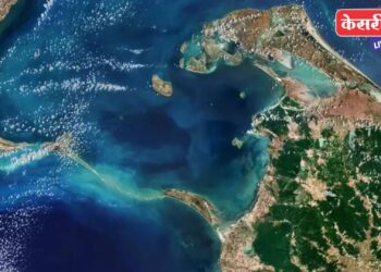 रामसेतूचे अंतराळातून छायाचित्र आले समोर