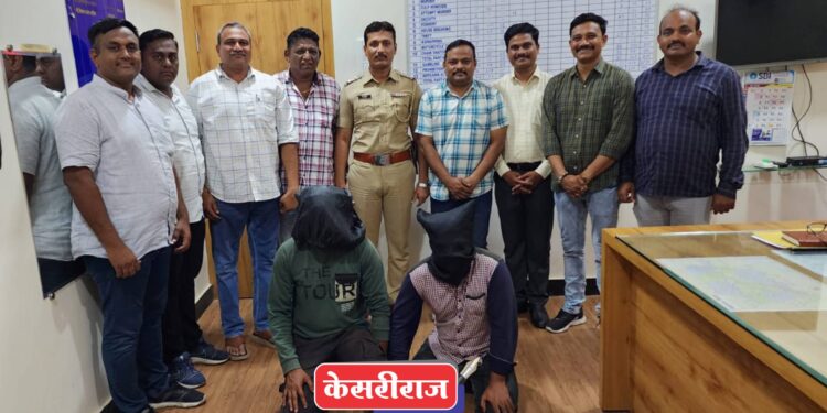 सुरत येथे दुहेरी खून करून फरार झालेल्या “कॉन्ट्रॅक्ट किलर” जळगावात  पकडले..!