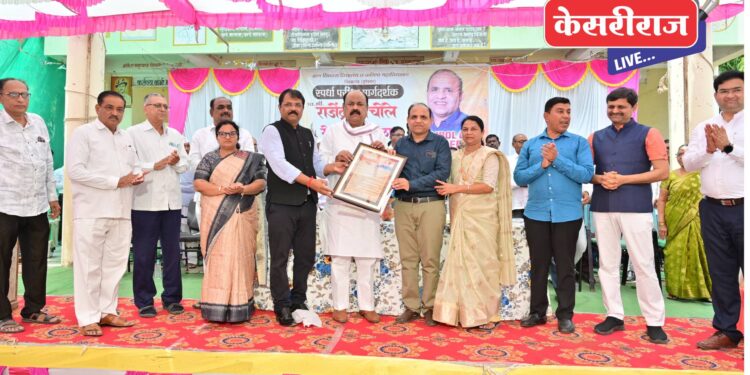 प्रा. राजेंद्र चिंचोले यांचा सेवापुर्ती सोहळा उत्साहात