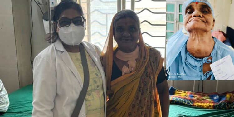 मुलीनंतर आता ७४ वर्षीय आईवर झाली थायरॉइडची यशस्वी शस्त्रक्रिया..!