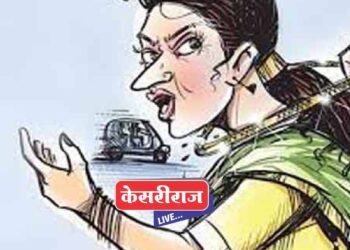 वडाची  पूजा करण्यास गेलेल्या वृद्ध महिलेची  मंगलपोत लांबविली