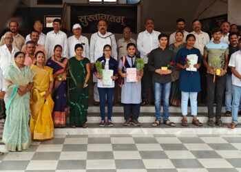 पाचोऱ्यात गो. से. हायस्कूल येथे बक्षीस वितरण समारंभ उत्साहात