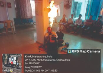 नर्सिंगच्या प्राध्यापकांनी जाणून घेतले गॅस सुरक्षा उपकरणांचे महत्व