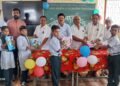 शिरसोली येथील बारी समाज विद्यालयात विद्यार्थ्यांचे ढोलताशांच्या गजरात स्वागत