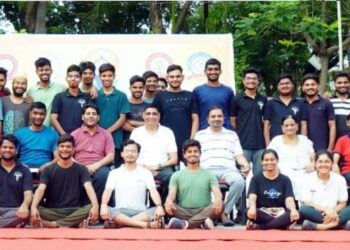 डॉ. उल्हास पाटील वैद्यकीय महाविद्यालयात ॐ सुर्याय नम: