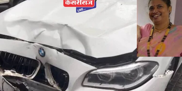 वरळी येथे ‘हिट अँड रन ‘चा थरार ; महिला जागीच ठार