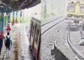 पिता-पुत्र लोकल समोर आडवे झाले , क्षणात ट्रेनने त्यांना चिरडले !