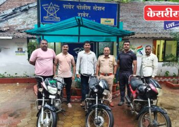 वाहन विक्रीसाठी आलेल्या चोराला शिताफीने अटक, ३ दुचाकी जप्त