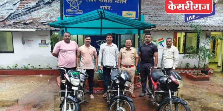 वाहन विक्रीसाठी आलेल्या चोराला शिताफीने अटक, ३ दुचाकी जप्त