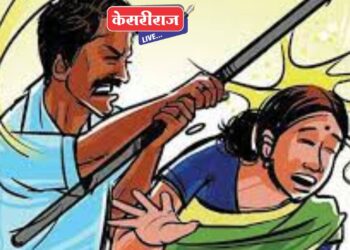विवाहबाह्य संबंध ठेवणाऱ्या पतीने पत्नीच्या डोक्यात घातला लोखंडी रॉड