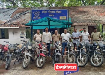 दुचाकीचोराला वरणगावातून अटक, विविध गुन्ह्यातील ९ दुचाकी जप्त
