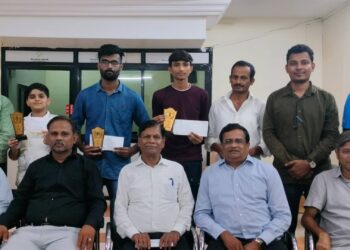 जळगाव जिल्हा खुल्या बुद्धिबळ निवड चाचणी स्पर्धा संपन्न