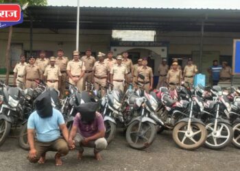 दुचाकी चोरीच्या तपासात बोदवड पोलीसांना मोठे यश : ३४ दुचाकी हस्तगत