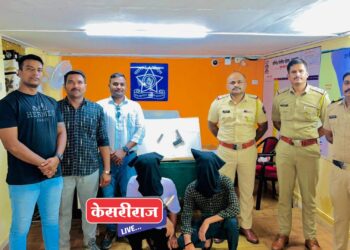 प्रसारित फोटोवरून कारवाई : दोन तरुणांकडून गावठी कट्टा जप्त