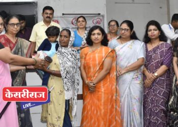 जामनेरात कुपोषित बालकांना औषधी वाटप करून आहाराबाबत मार्गदर्शन