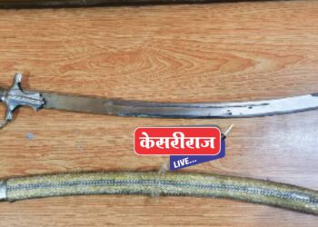 तलवार घेऊन दहशत : तरुणाला अटक