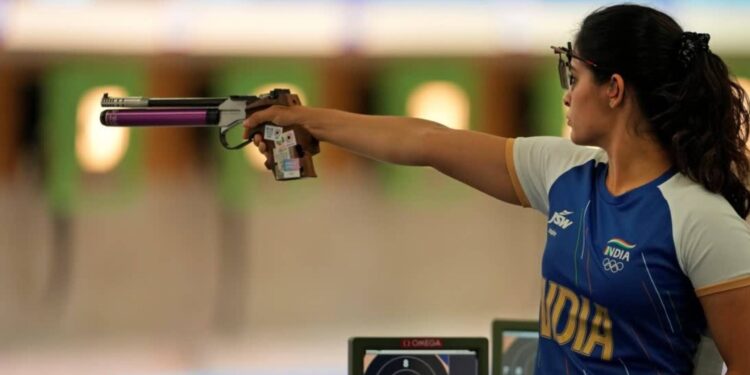 ऐतिहासिक : ऑलिम्पिकमध्ये भारताच्या मनू भाकरने कांस्य पदक जिंकले !