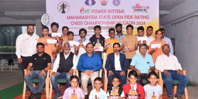 महाराष्ट्र राज्य बुध्दिबळ अजिंक्यपद स्पर्धेत पुण्याचा श्लोक शरणार्थी विजेता