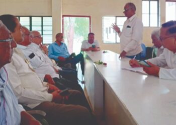 राष्ट्रीय संघर्ष समीती इपीएस ९५ निवृत्‍त कर्मचारी संघटनेचा जळगावात प्रथम