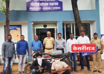 घरफोडी करणाऱ्या दोन गुन्हेगारांना पोलीस कोठडी : मुद्देमालासह दुचाकी ताब्यात