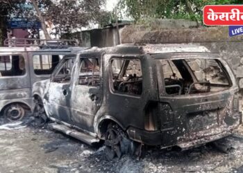 भुसावळातील दुहेरी हत्याकांडातील संशयीत बंटी पथरोडच्या दोन वाहनांना अज्ञातांनी पेटवले