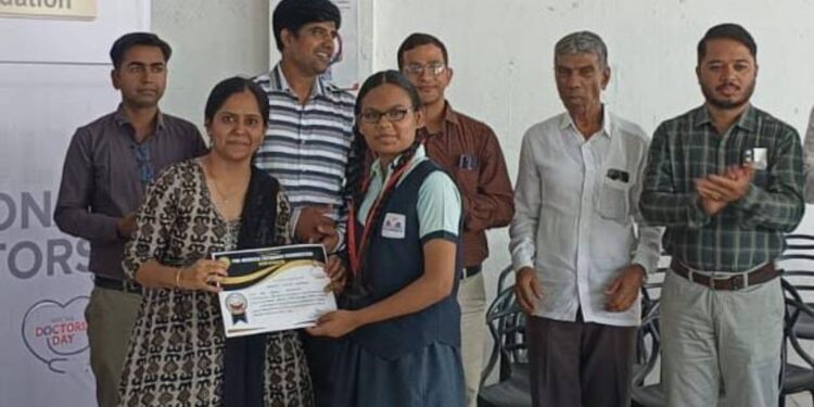 प्रि नेट परीक्षेत पाचोऱ्याच्या सृष्टी सोनवणेचे सुयश