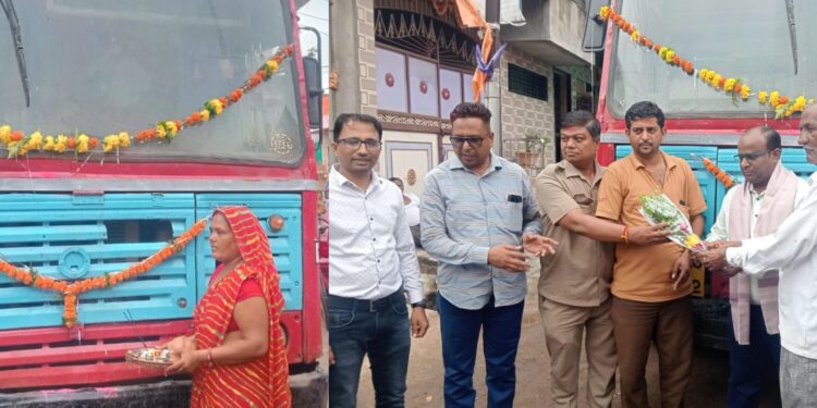 रेंभोटा, पुरी गोलवाडा मार्गे १५ वर्षांनी धावली ‘लालपरी’