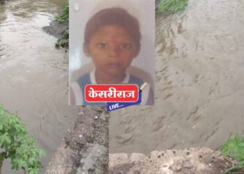 हृदयद्रावक : नाल्यात चेंडू काढायला गेलेला बालक वाहून गेला..!