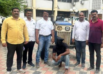सावखेड्यातून ट्रॅक्टर चोरणाऱ्यास अटक
