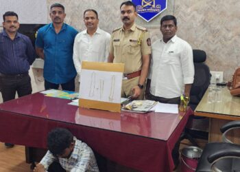 कुसुंबा घरफोडीप्रकरणी संशयीत आरोपीसह मुद्देमाल जप्त