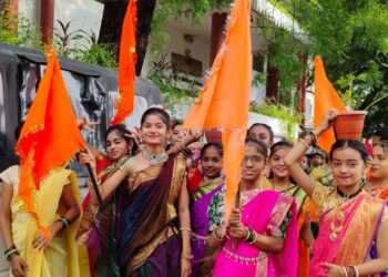 अनुभूती इंग्लिश मीडियम स्कूलमध्ये आषाढी एकादशी उत्साहात