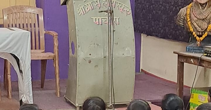 गो. से. हायस्कूल येथे वाहतूक सुरक्षा या विषयावर मार्गदर्शन शिबिर