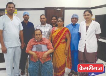 ट्रिपल व्हेसल्स डिसीज असलेल्या बर्‍हाणपूरच्या रूग्णाला बायपासने दिले जीवदान