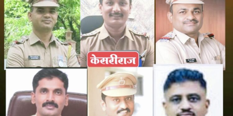 जिल्ह्यातील पाच जणांना विशेष सेवा पदक, डीवायएसपी सोनवणे, फौजदार वाघ यांना ‘राष्ट्रपती शौर्य पदक’