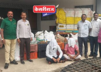 पावणेसहा लाखांचा बनावट मद्यसाठा जप्त, दोघांना अटक