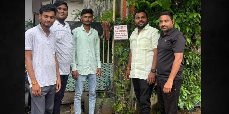 मेहरूण परिसरातील विचार वारसा फाउंडेशनतर्फे वृक्षारोपणसह वृक्ष वाटप