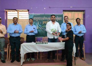 गो.से. हायस्कूल येथे तालुकास्तरीय बुद्धिबळ स्पर्धेचे उद्घाटन उत्साहात