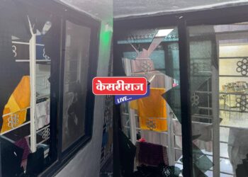 आरटीओ अधिकाऱ्याच्या घरामध्ये तोडफोड करीत टोळक्याचा धुडगूस : घटना सीसीटीव्हीत कैद