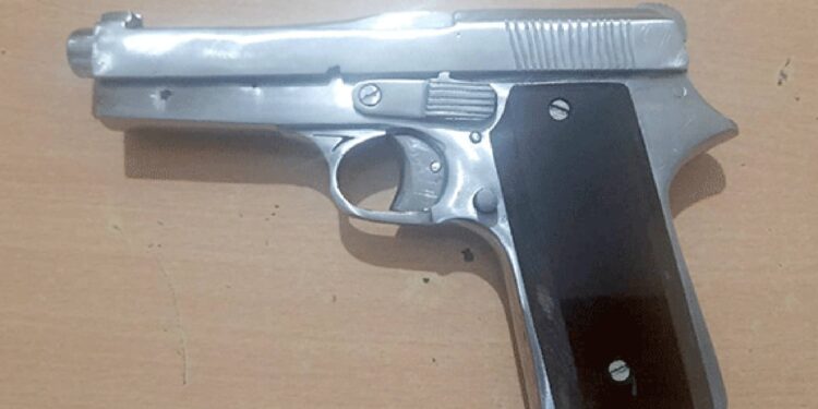 गावठी पिस्तूल दाखवून  दहशत माजविणारा जेरबंद