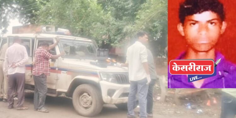 धक्कादायक : तरुण कामगाराच्या डोक्यात दगड घालून निर्घुण खून..!