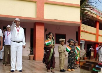 शिरसोली येथे बारी विद्यालयात ७८ वा स्वातंत्र्य दिन साजरा