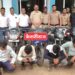 चोरट्यांची टोळी पकडली : चौघांना अटक, ४ दुचाकी जप्त