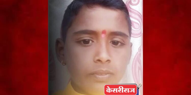 वीज तारेचा धक्का लागून १२ वर्षीय मुलाचा दुर्दैवी मृत्यू